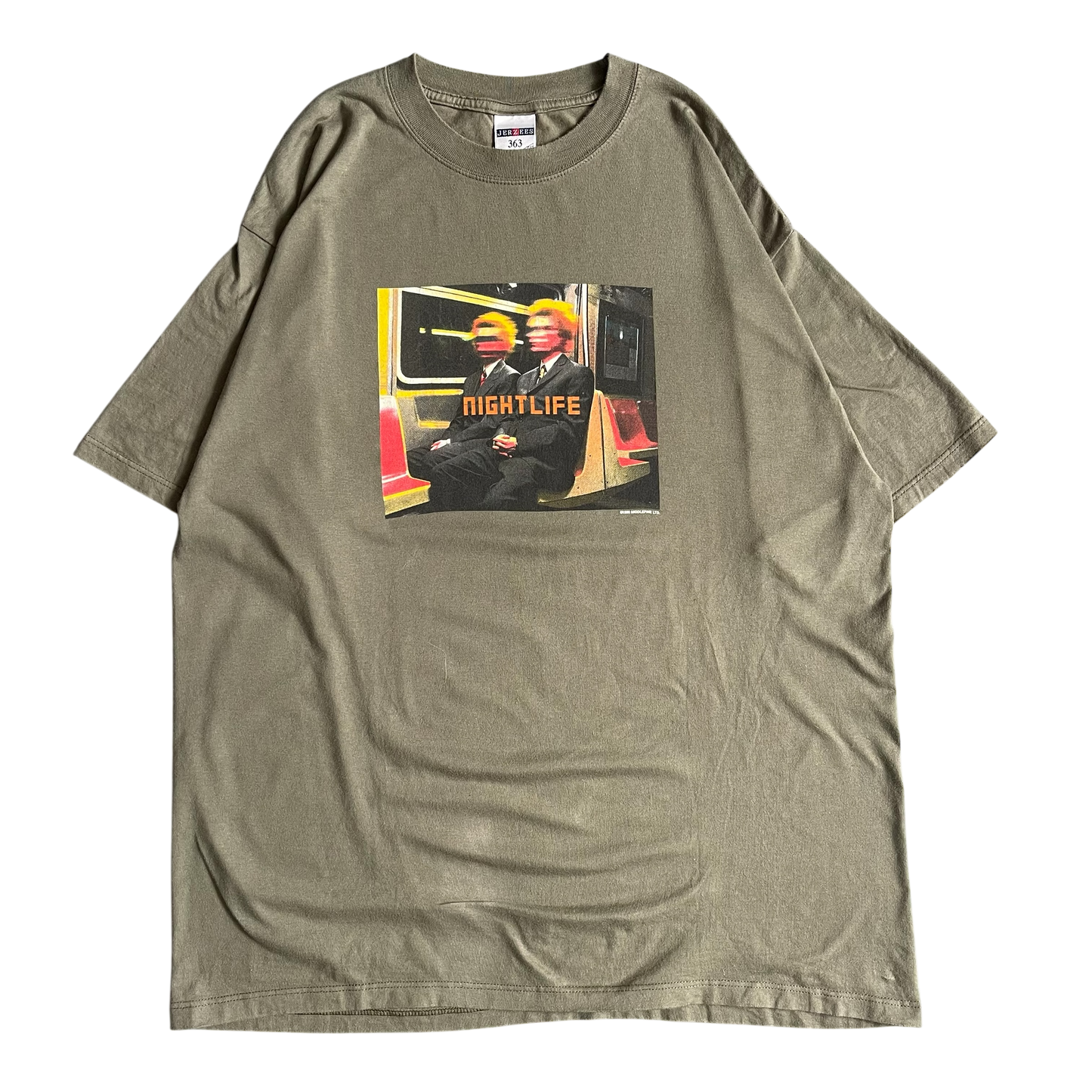 1999/2000 Pet Shop Boys nightlife tour T-shirt (L/XL)