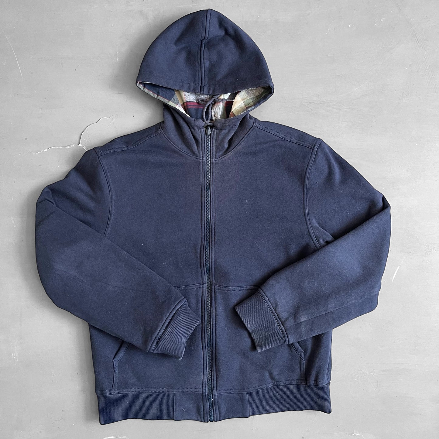 1990s Levi’s reversible plaid hoodie (M/L)