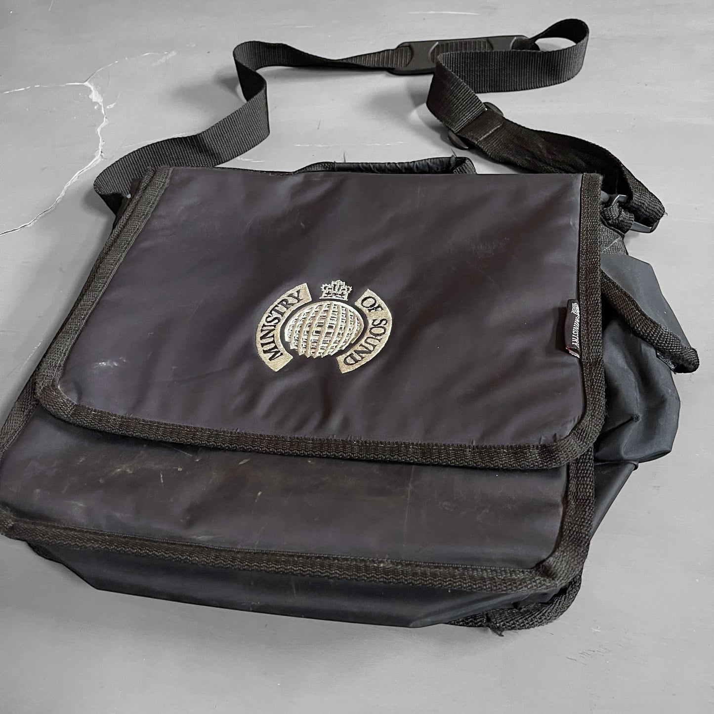 1990s Ministry of sound record bag