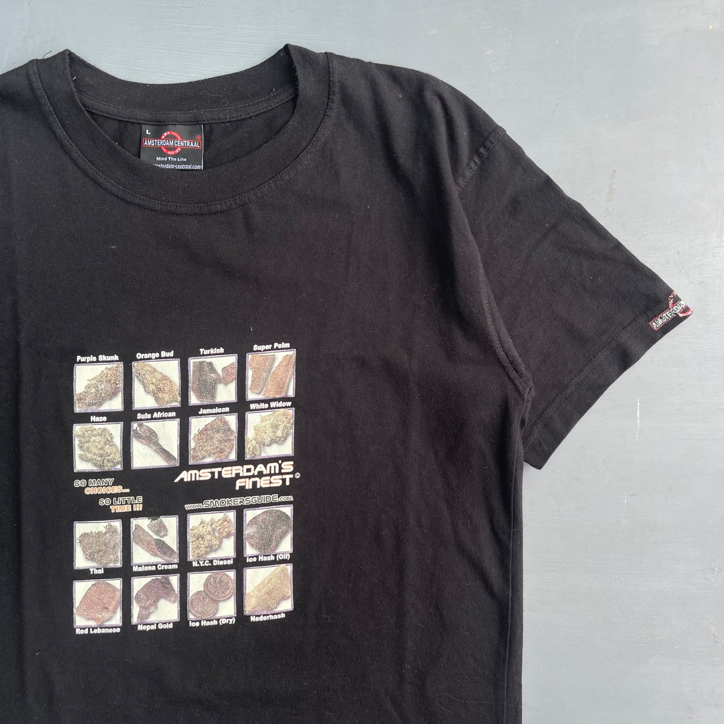 2000s Amsterdams finest weed T-Shirt (M)
