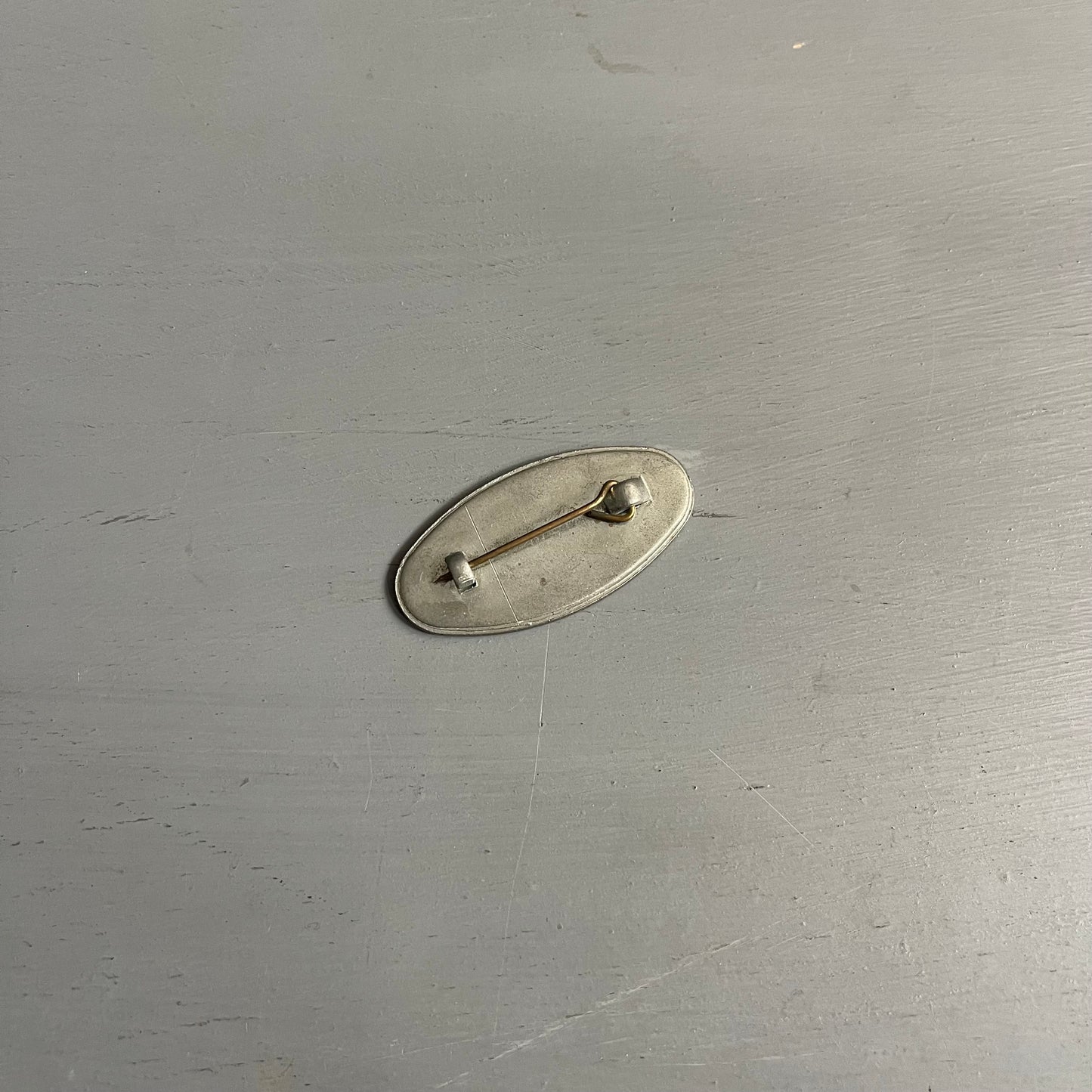 1980s Madness oval pin badge