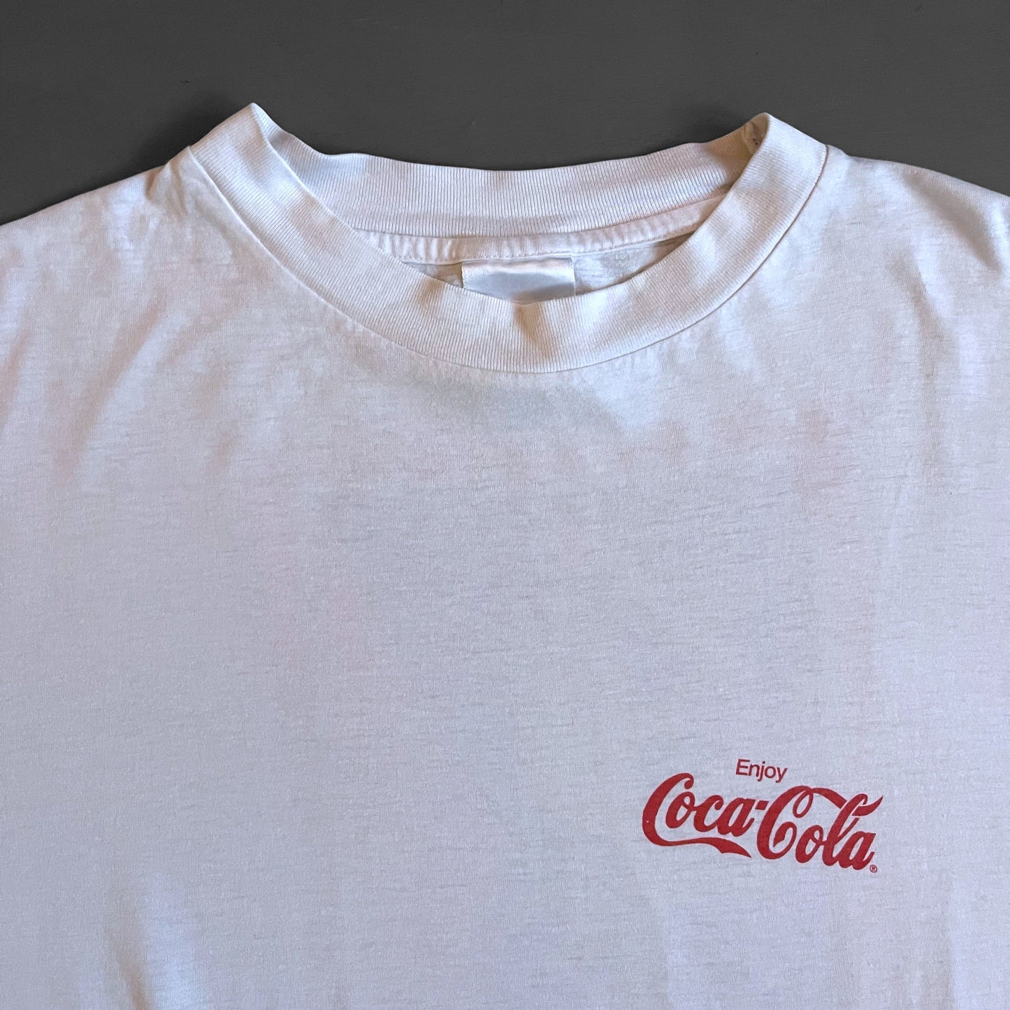 1990s enjoy Coca Cola T-shirt (XL)