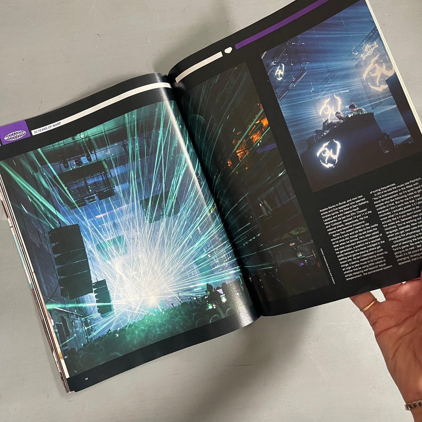2020 MiXMAG warp records / Aphex twin takeover magazine