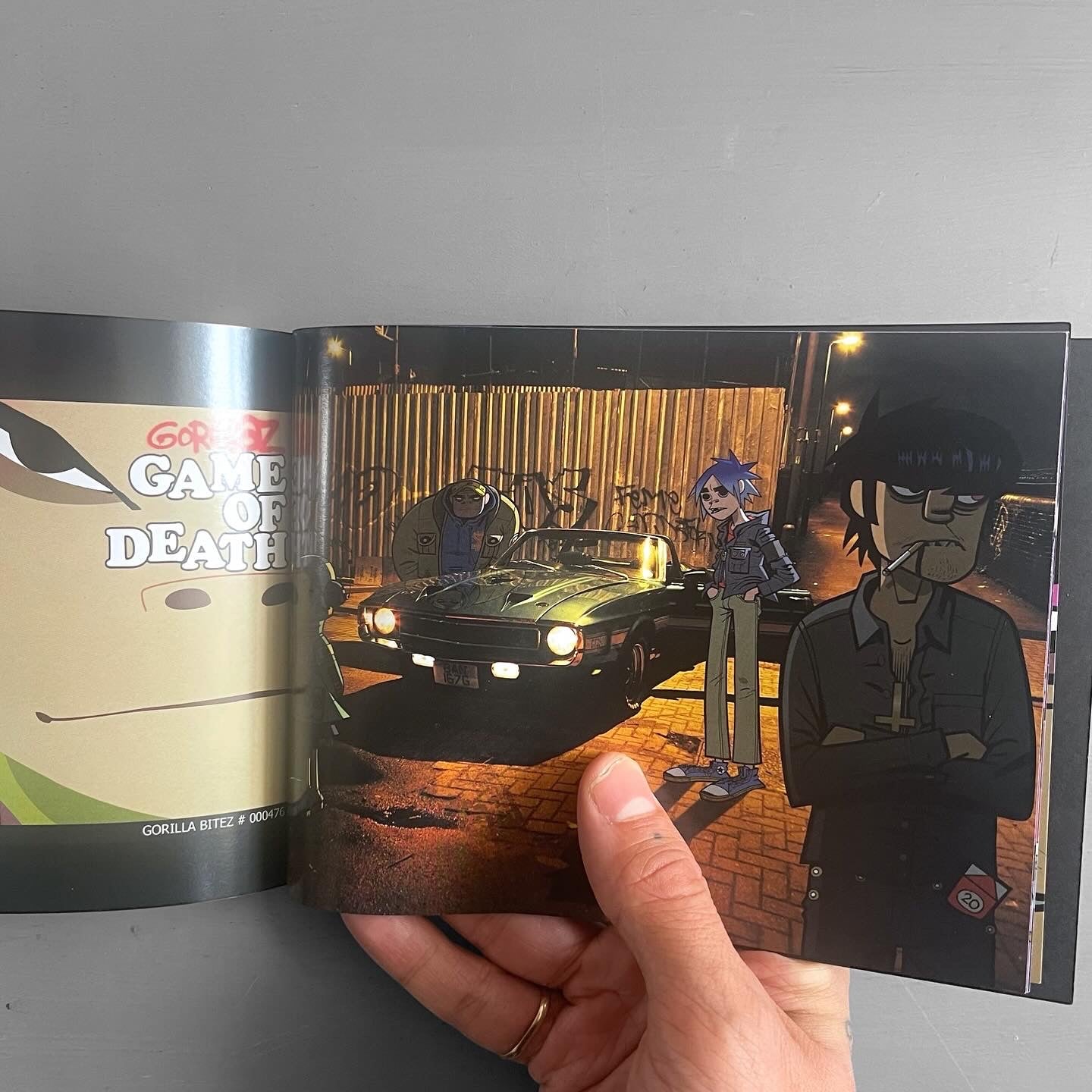 2001 Gorillaz art book