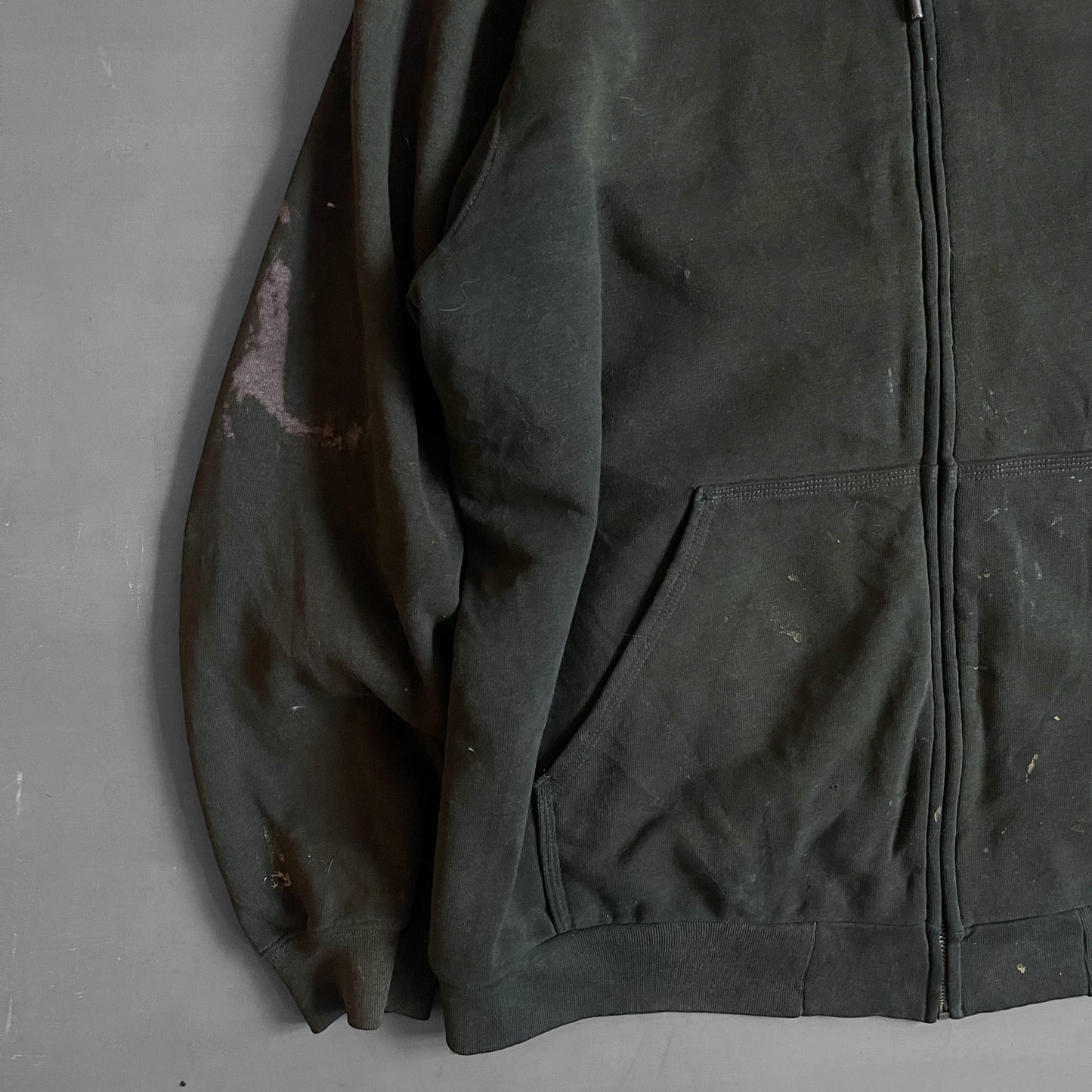 2000s Carhartt fur lining zip hoodie (XL)