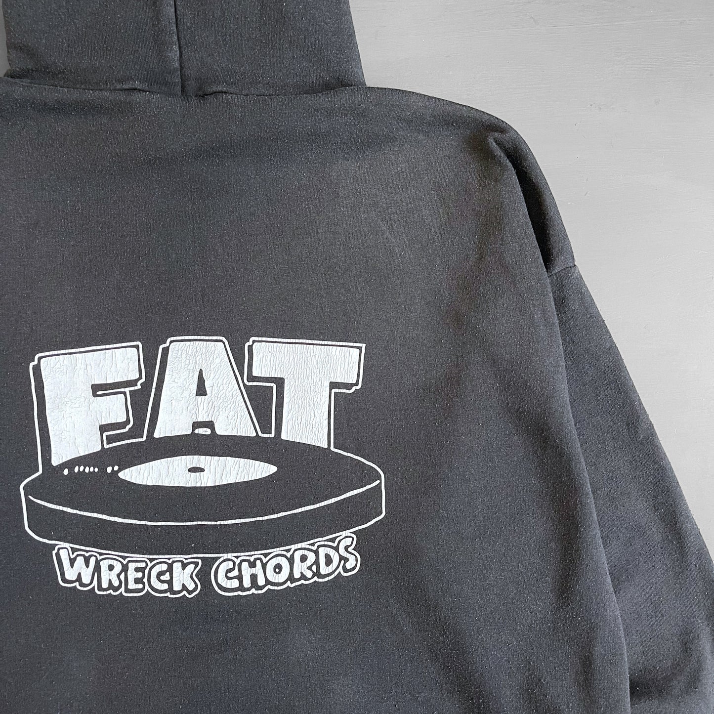 1990 Fat wreck chords record label hoodie (XL)