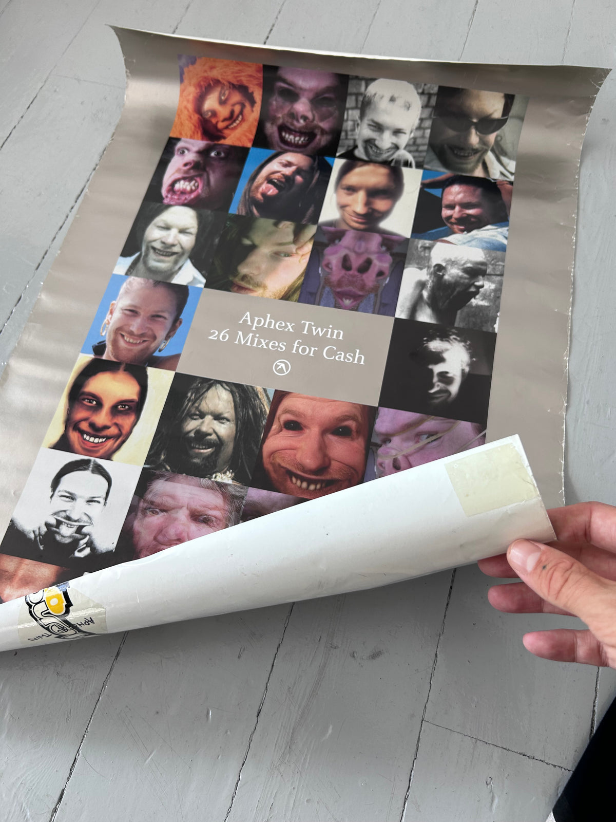 2003 Aphex Twin poster