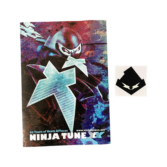 2000s Ninja tune sticker & poster