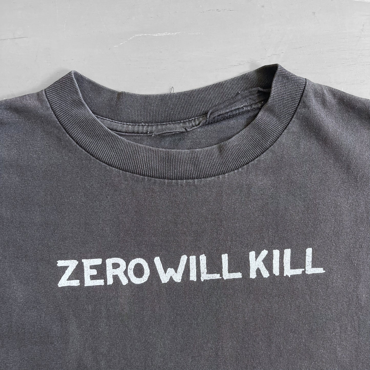 1990s Zero will Kill vest T-shirt (M)