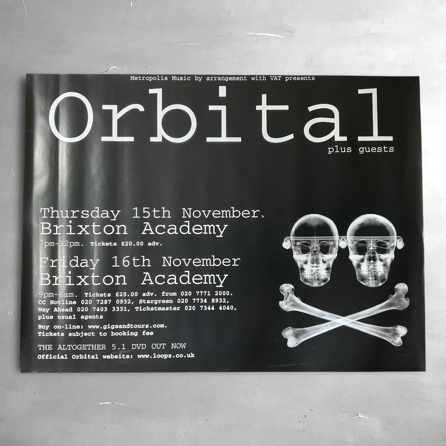 2001 Orbital large poster