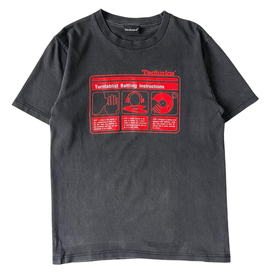 Early 2000s Technics battle T-shirt (S)
