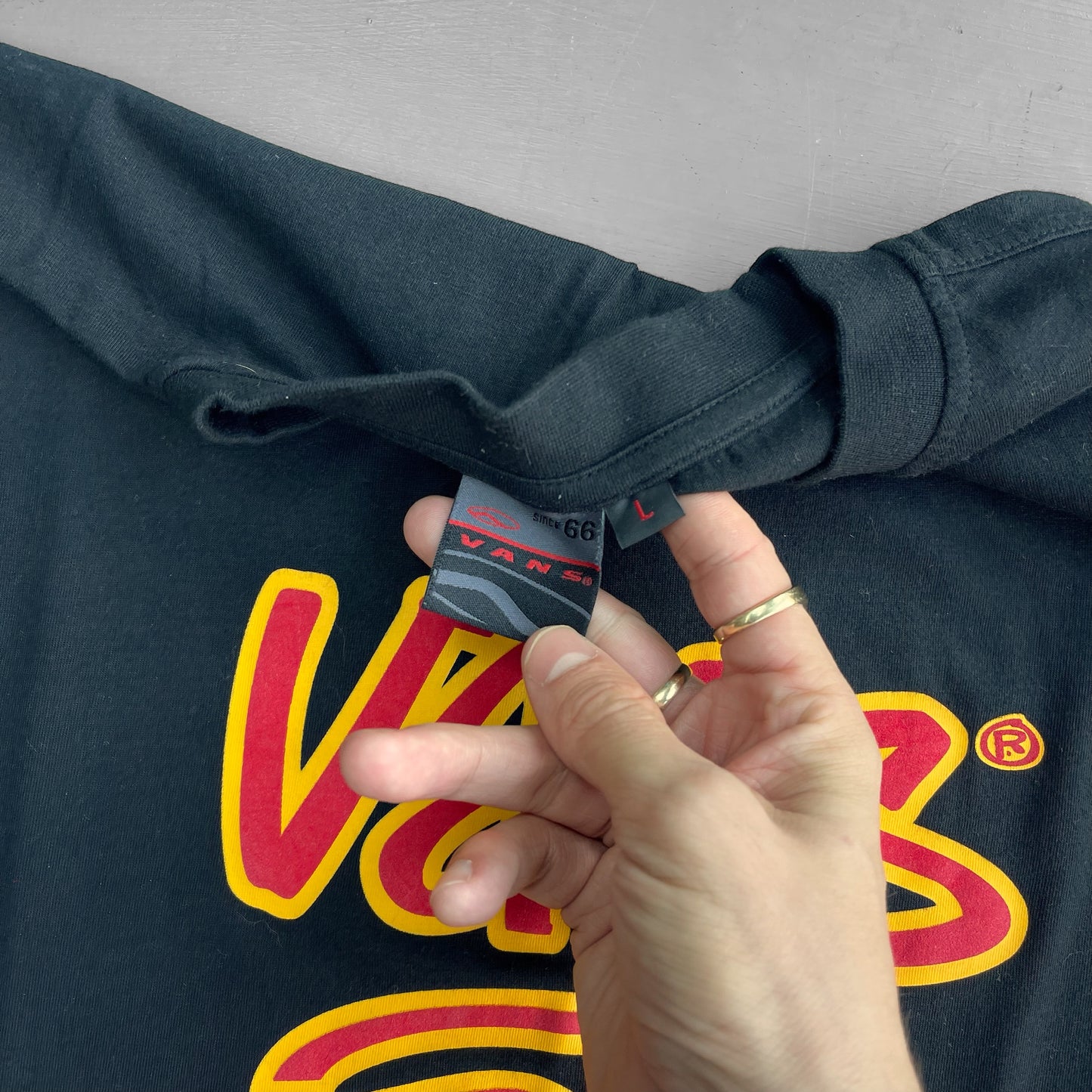 1990s VANS T-Shirt (L)