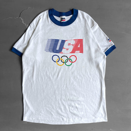 1980s Levi’s USA Olympics ringer T-shirt (M)