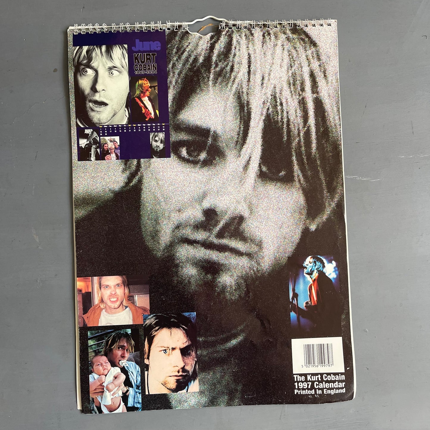 1997 Kurt Cobain Calendar