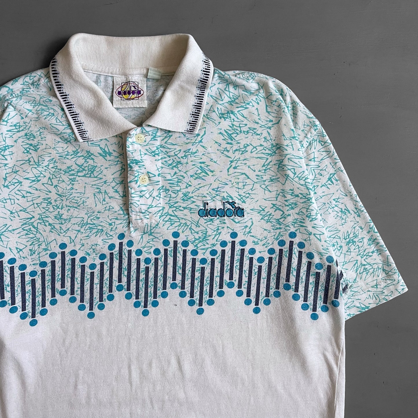 1990s Diadora polo shirt (M/L)