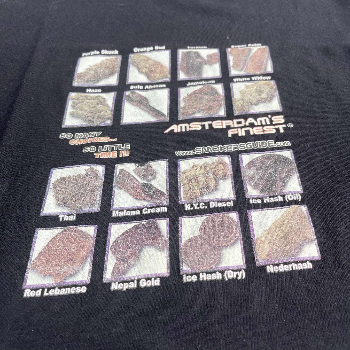 2000s Amsterdams finest weed T-Shirt (M)