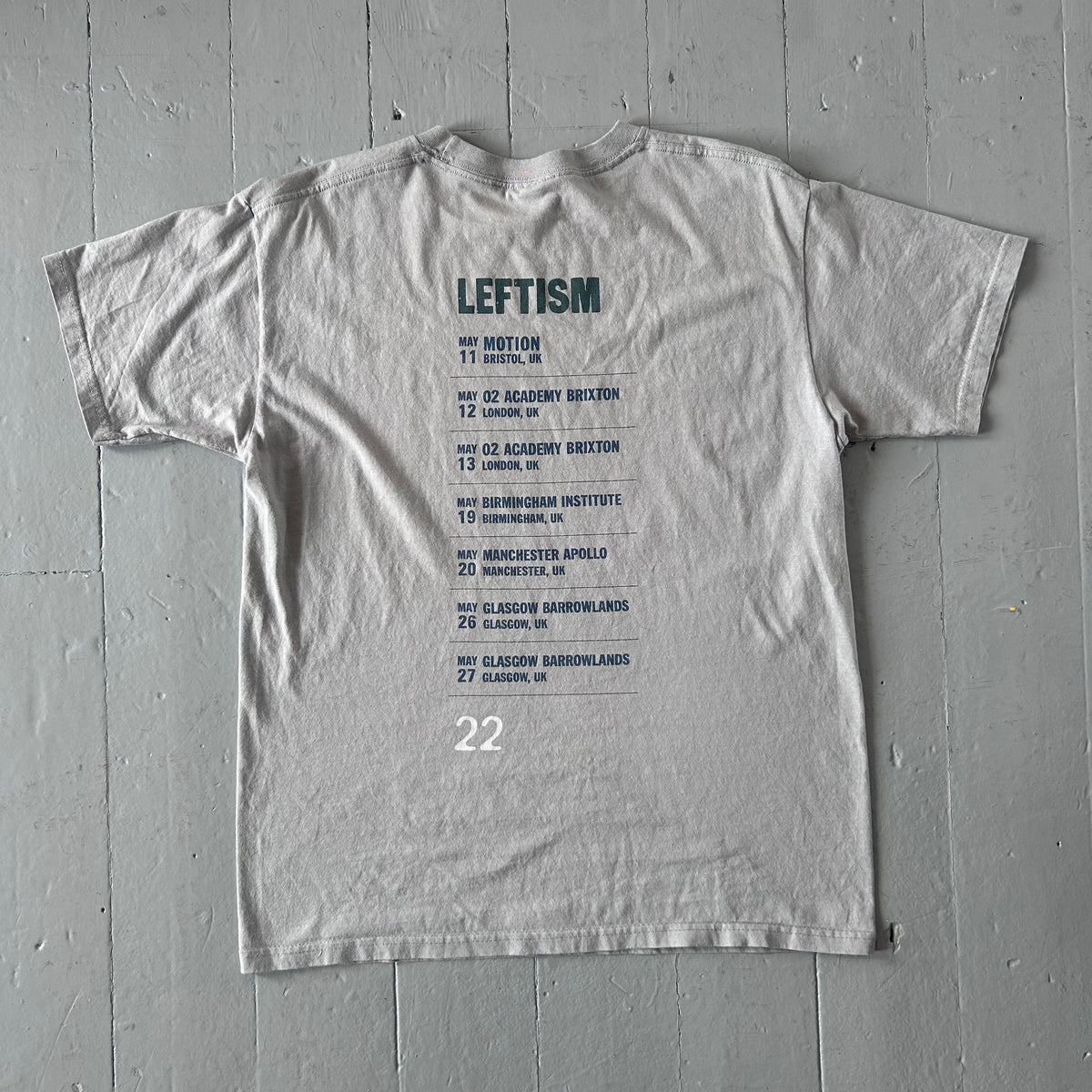 2010s Leftfield Leftism tour T-shirt (M)