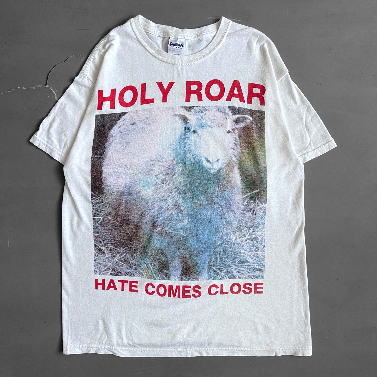2000s Holy Roar hate comes close T-shirt (M)