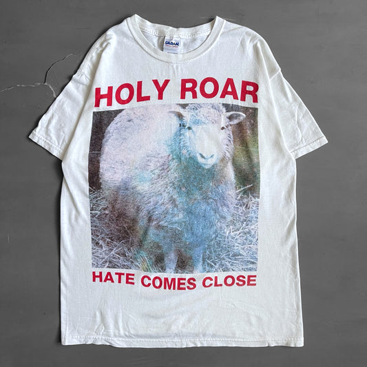 2000s Holy Roar hate comes close T-shirt (M)