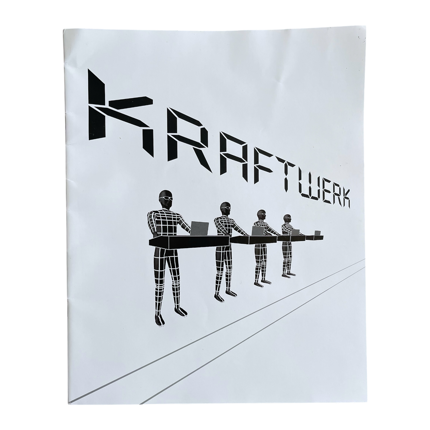 2004 Kraftwerk der katalog tour booklet