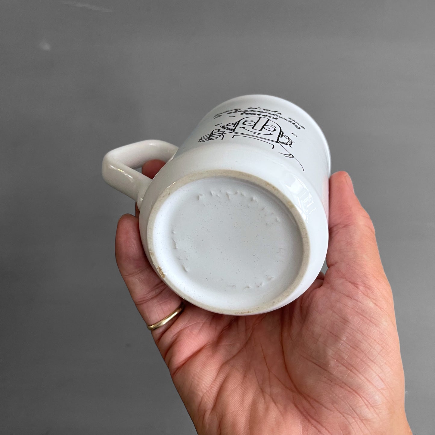 1990s Durex mug