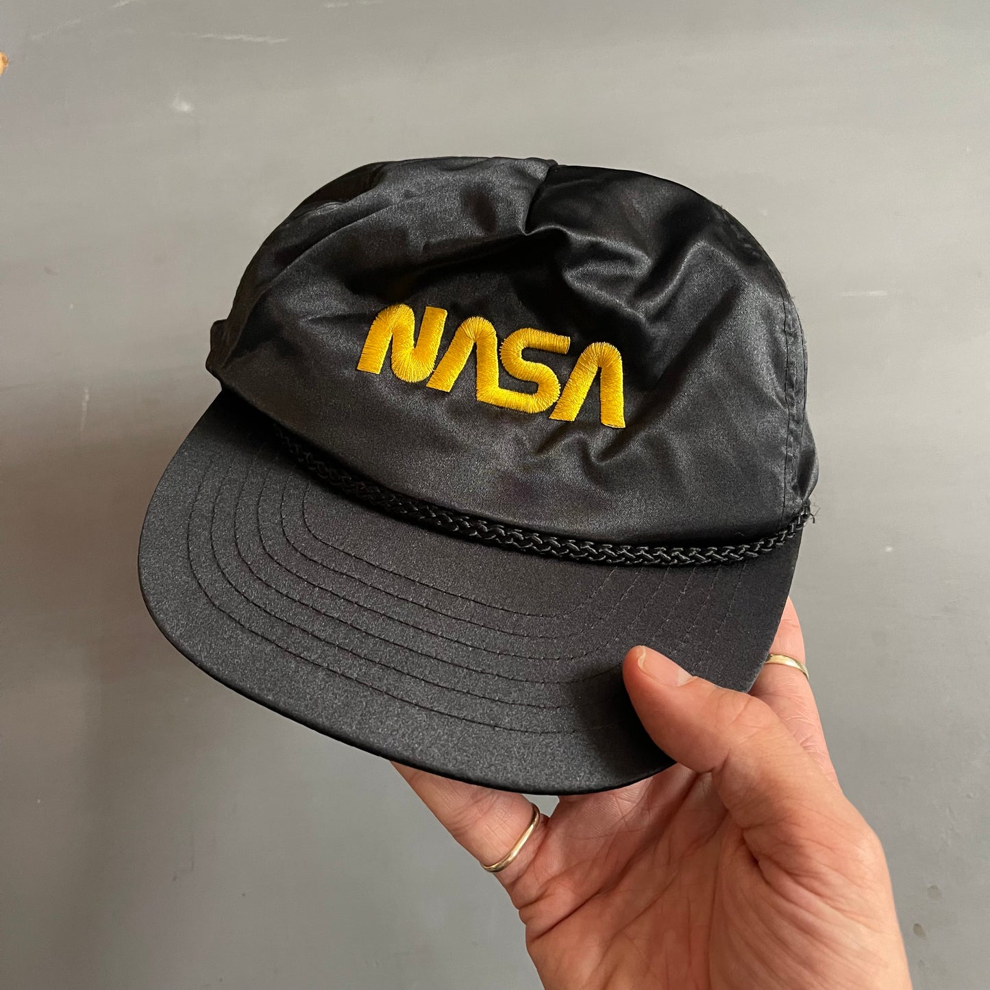 1980s NASA cap