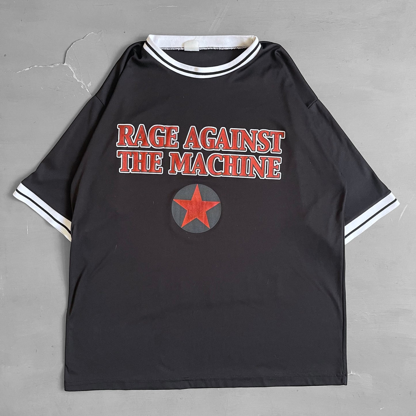 1990s Rage Against The Machine bootleg T-shirt (XL)