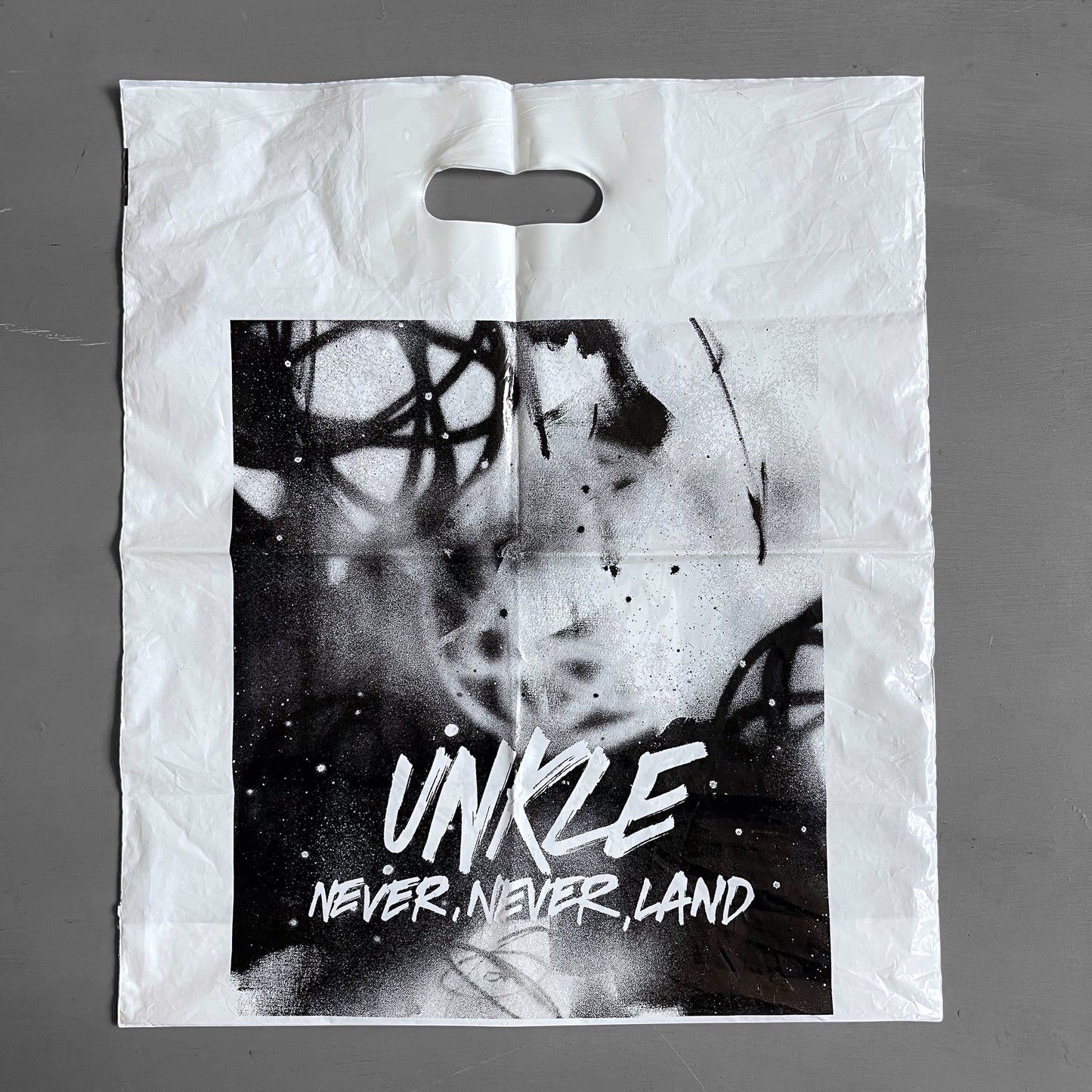 2004 Unkle never never land plastic bag