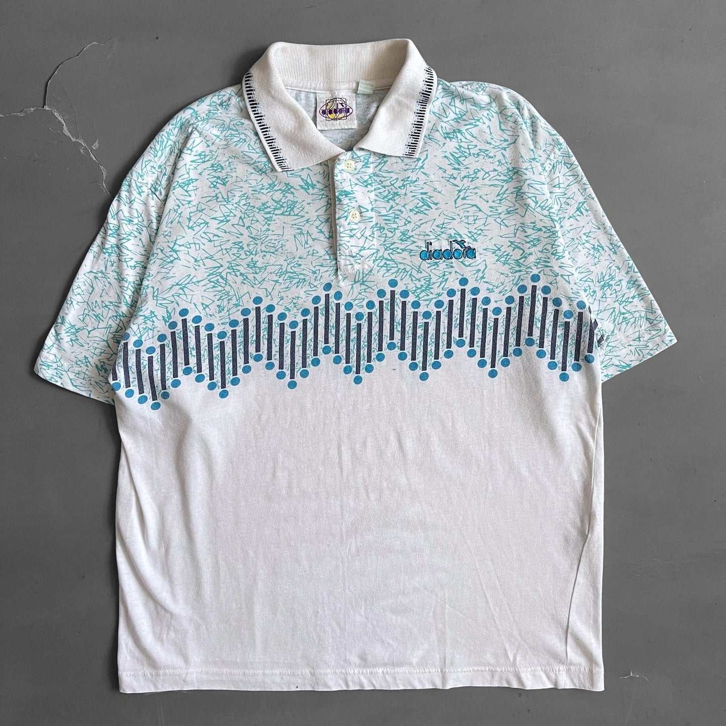 1990s Diadora polo shirt (M/L)