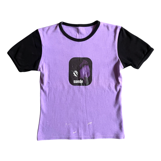 1990s Suede baby T-shirt (XS)