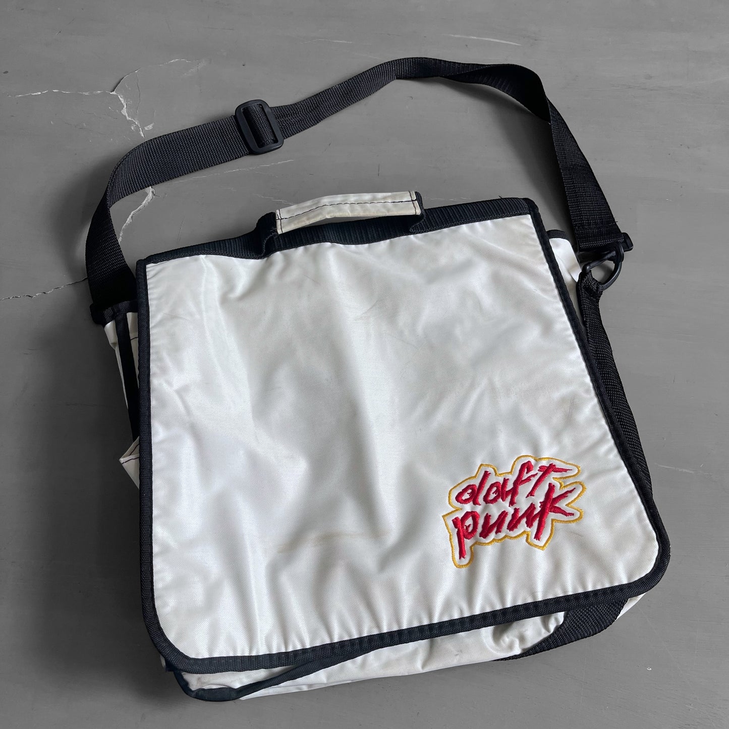 Early 2000s Daft Punk messenger bag