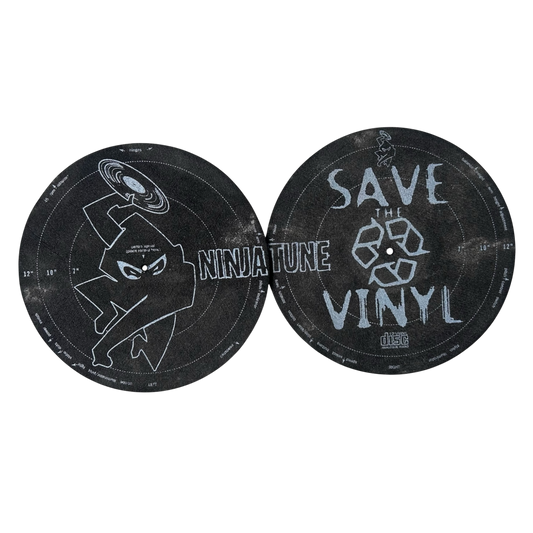 Early 2000s Ninja tune vinyl slip mats