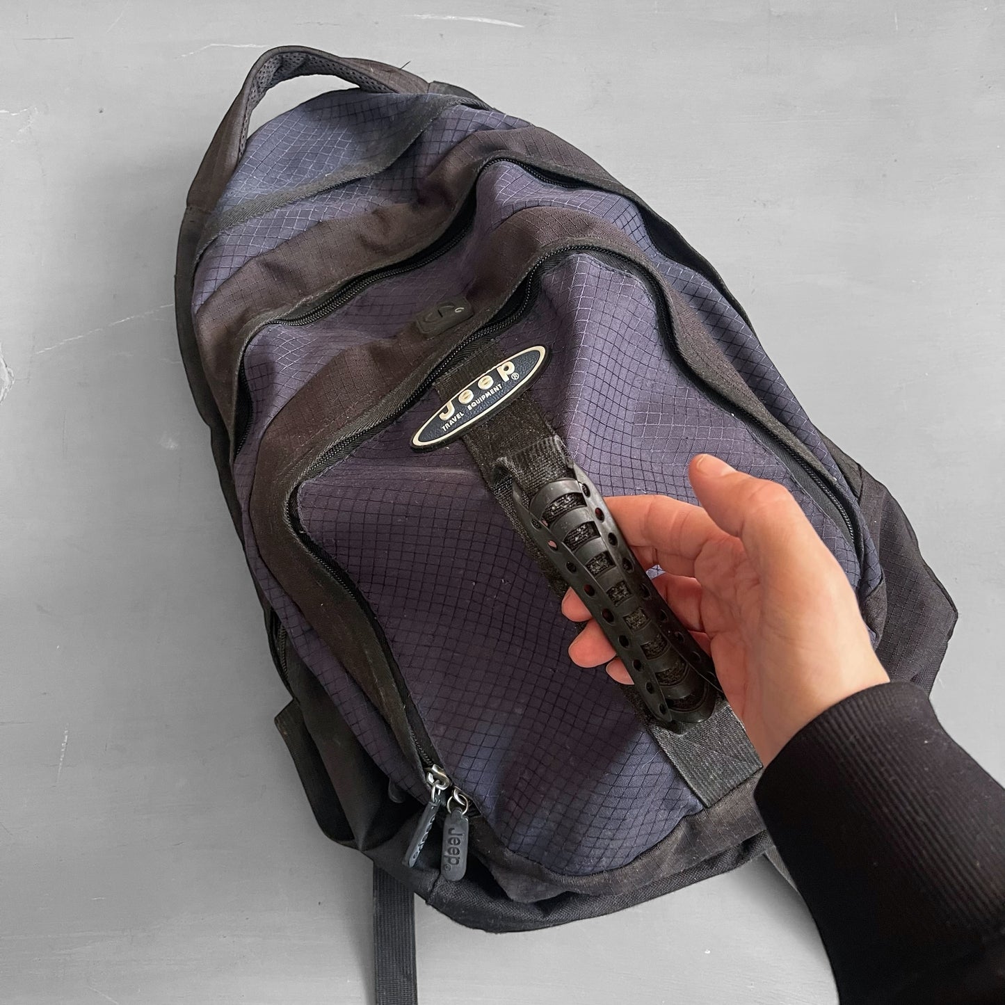 1990s JEEP technical rucksack bag