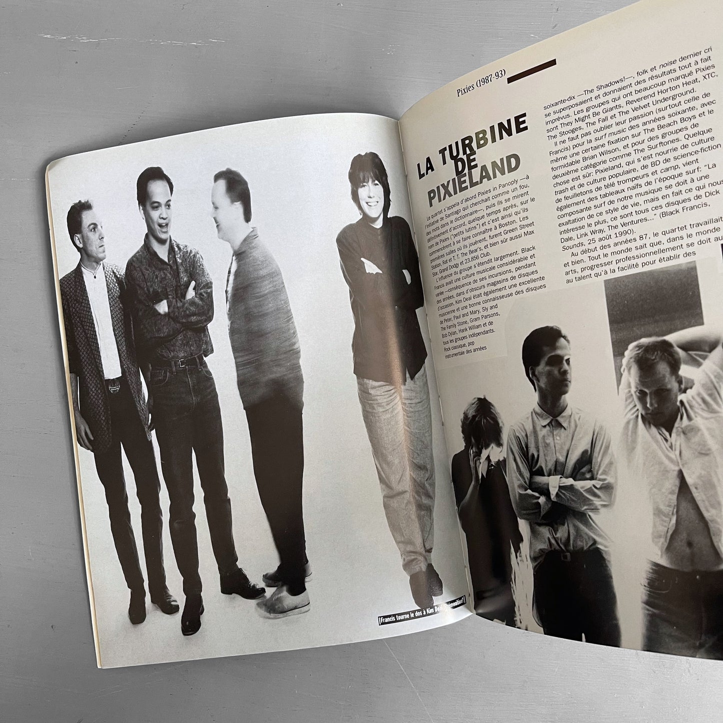 1993 PIXIES French booklet & poster