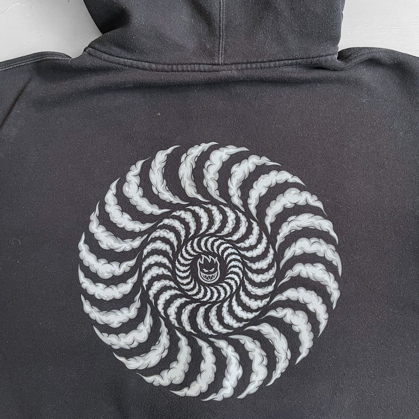 2000s Spitfire spiral hoodie (XL)