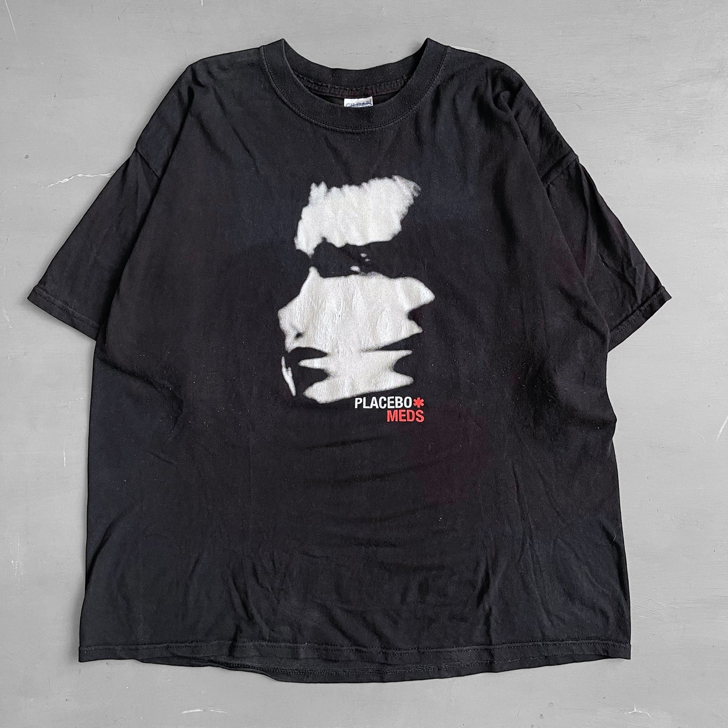Early 2000s Placebo Meds T-shirt (XL)