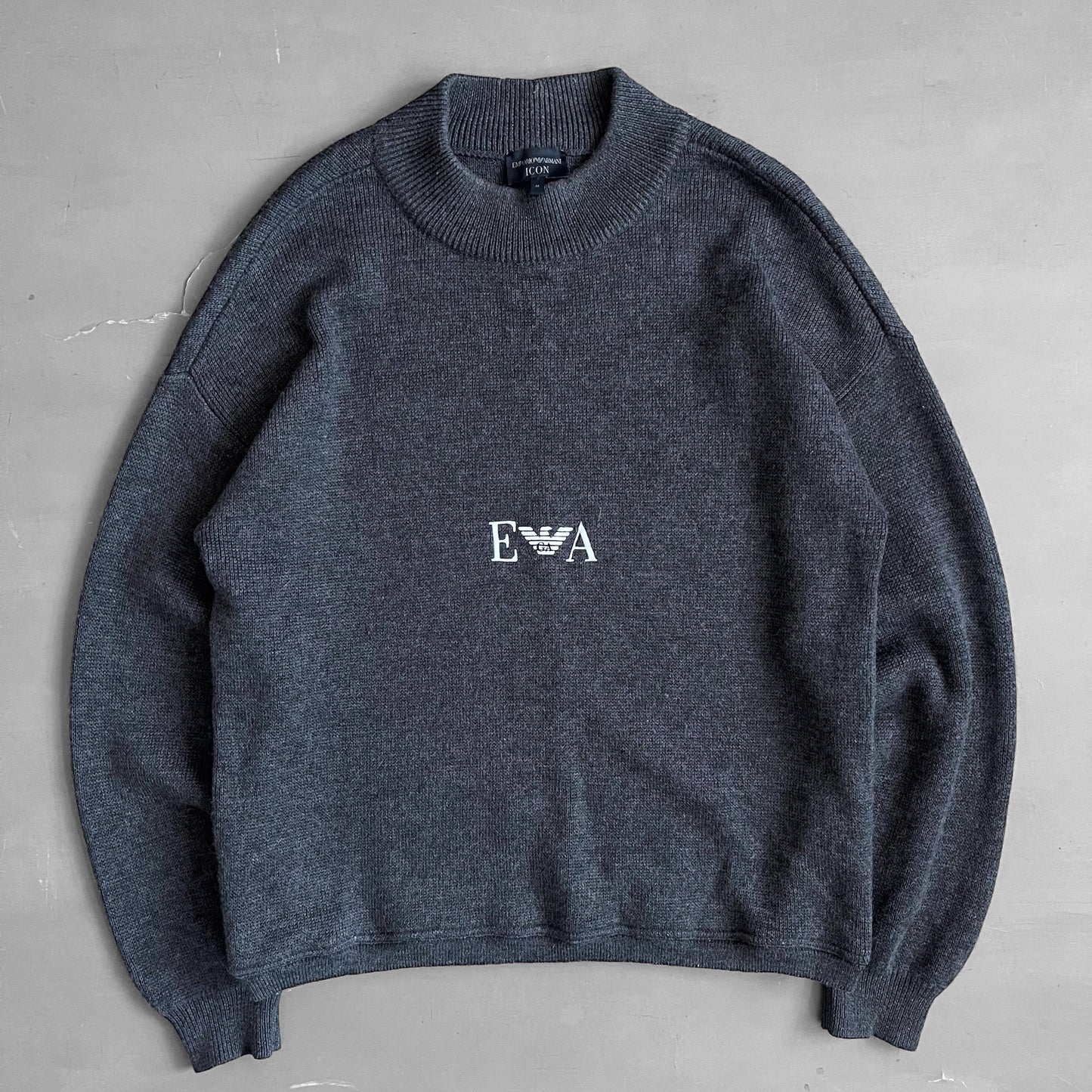 2000s Emporio Armani knit jumper (L)