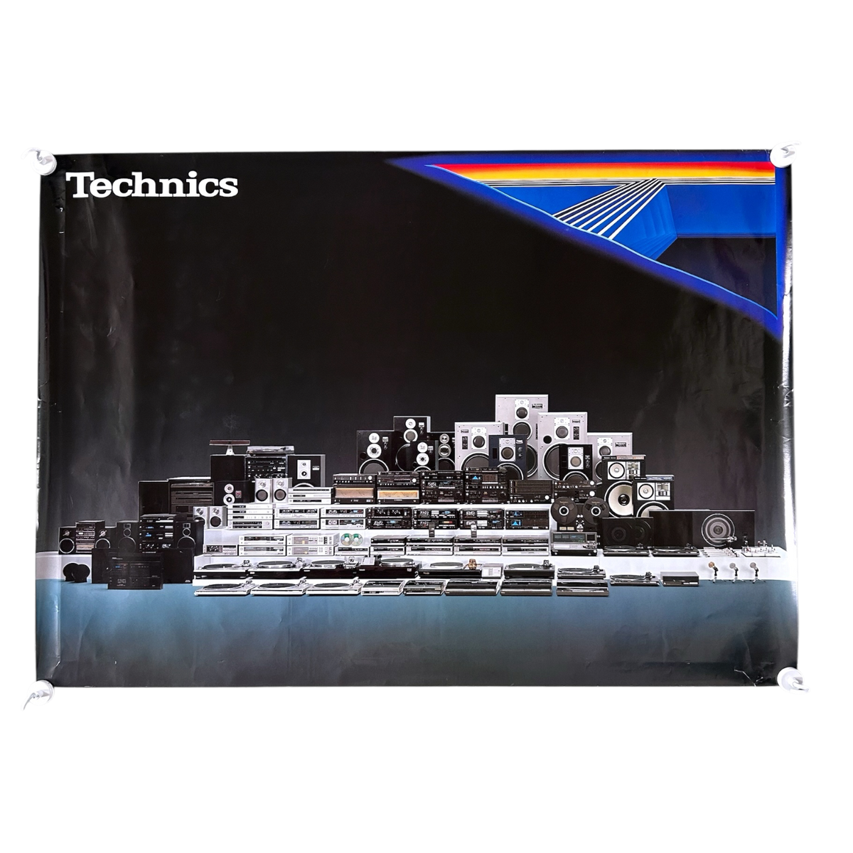 1980s Technics poster