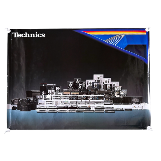 1980s Technics poster