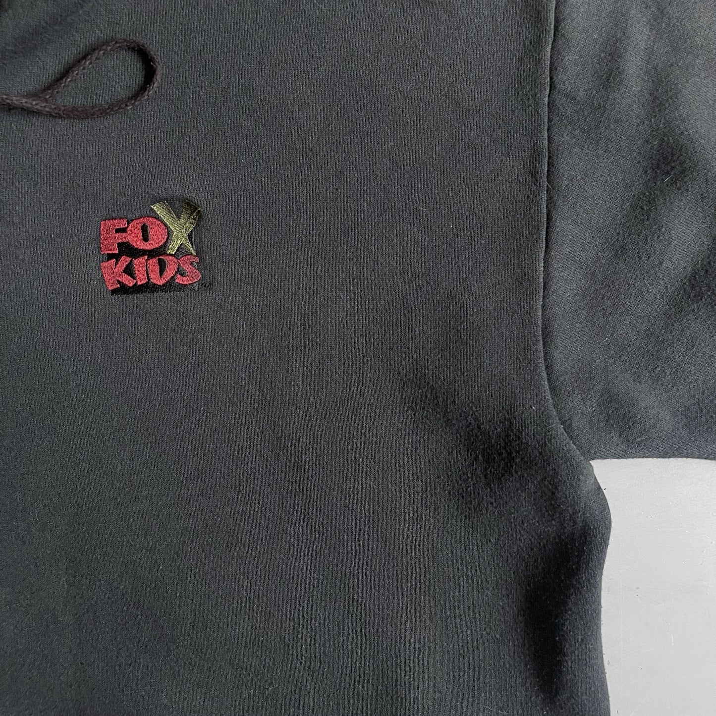 1990s Fox kids zip hoodie (L)