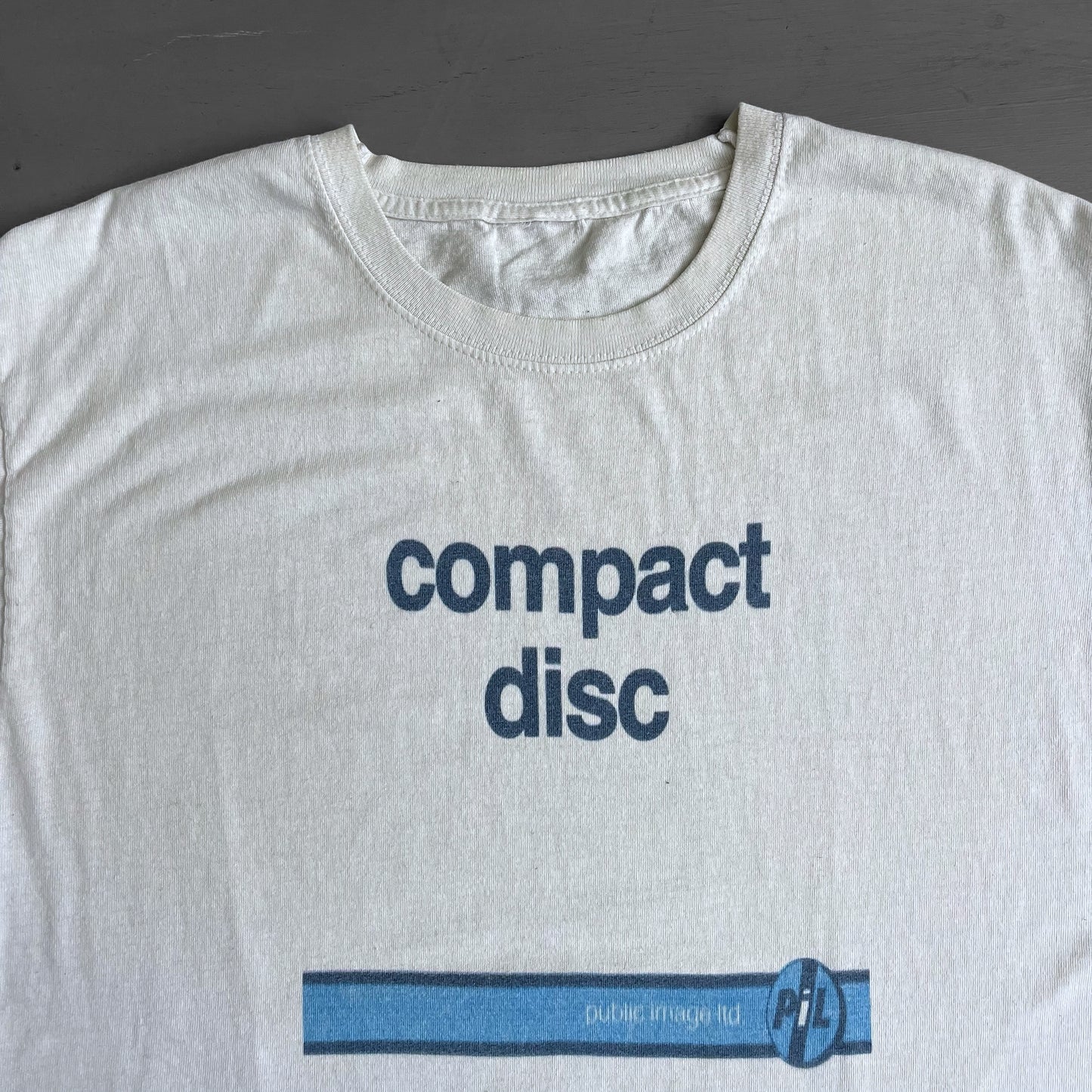 2000s PIL compact disc T-shirt (L)