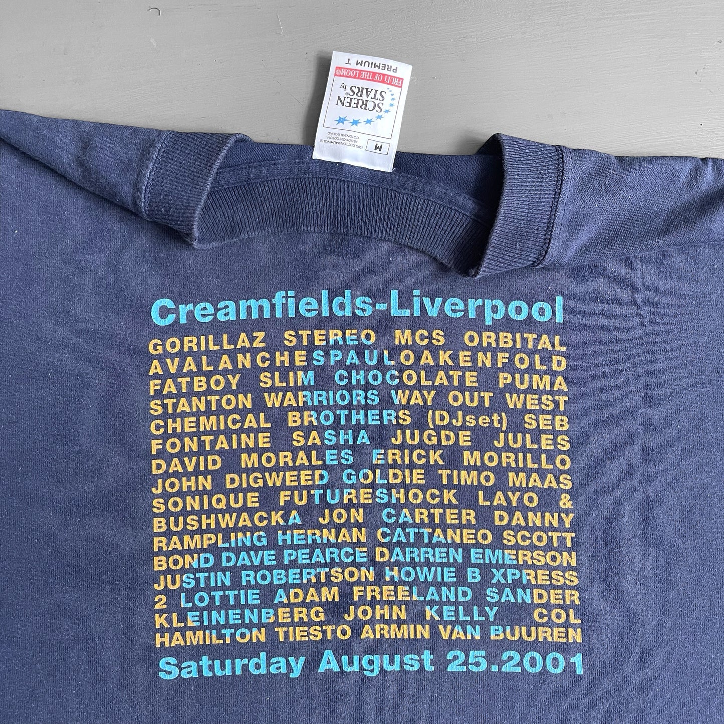 2001 Creamfields T-shirt (L)