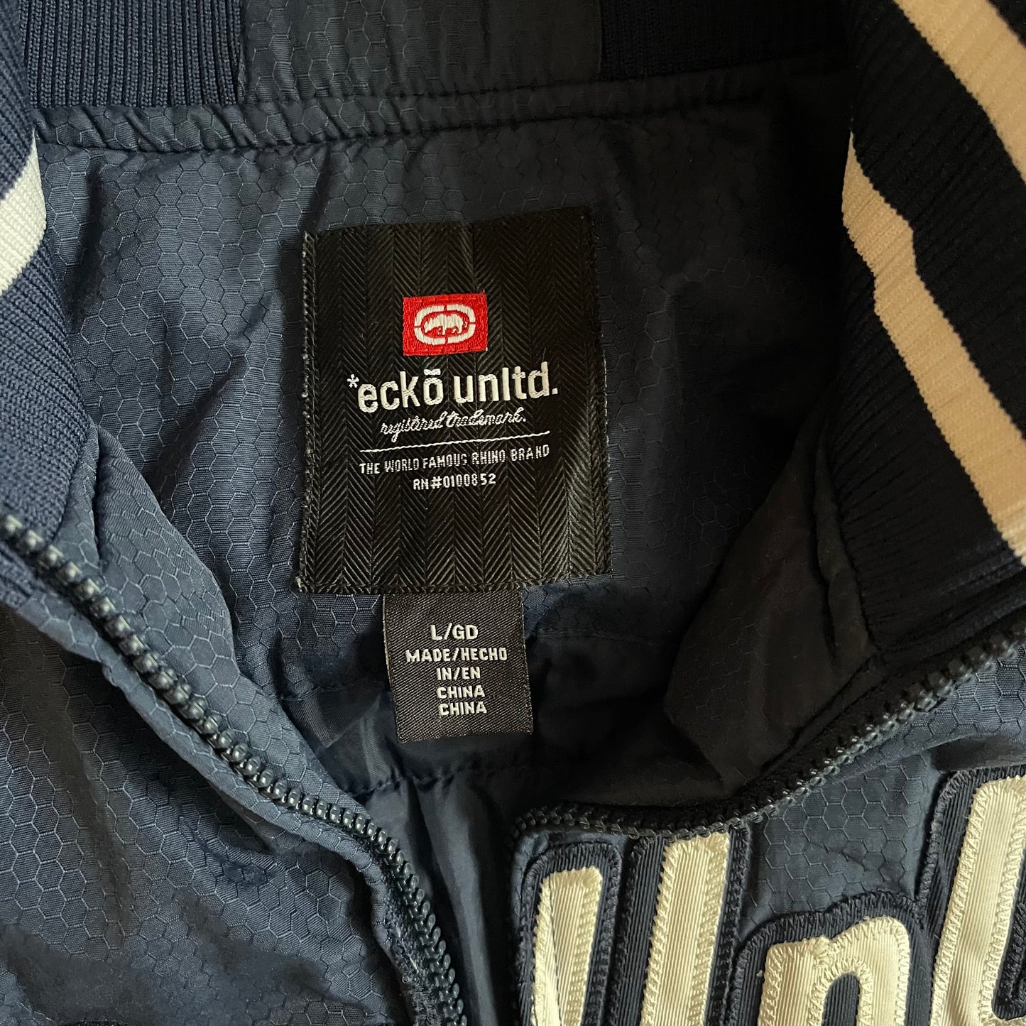 2000s ECKO varsity jacket (L/XL)