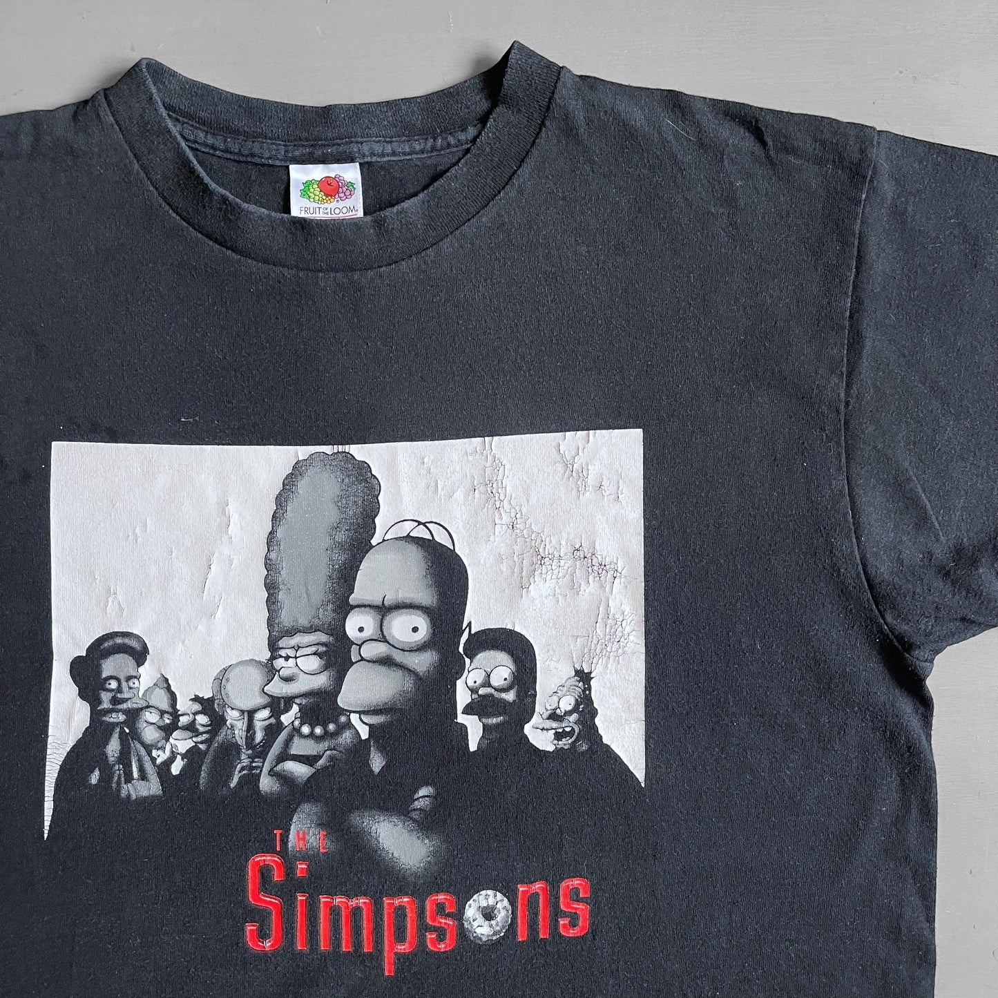 1990s The Simpsons / Sopranos T-shirt (L)