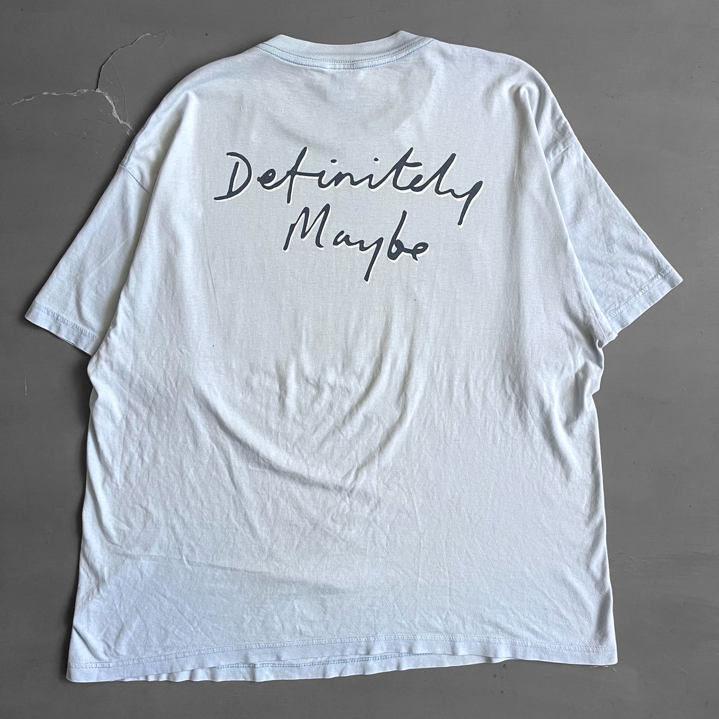 1994 Oasis Definitely maybe T-shirt (L/XL)
