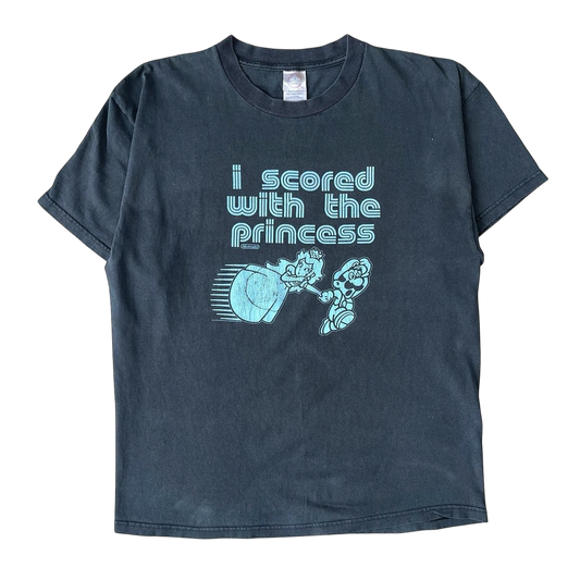 2004 I scored with the princess Nintendo T-shirt (L)