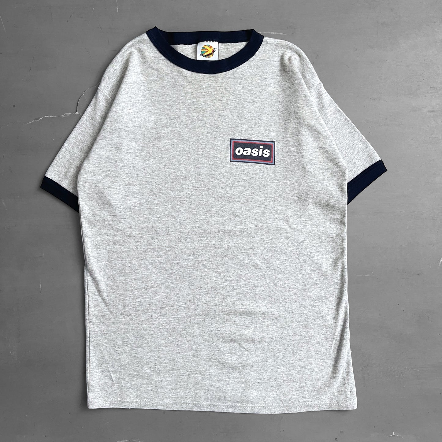 1996 Oasis Knebworth ringer T-shirt (L)