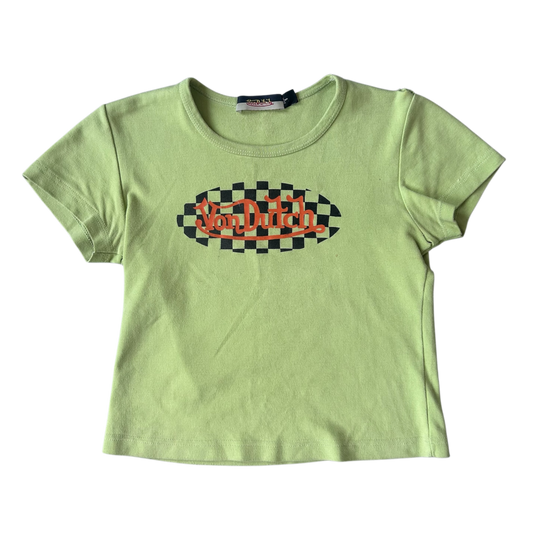 Early 2000s Von Dutch baby T-shirt (XS)