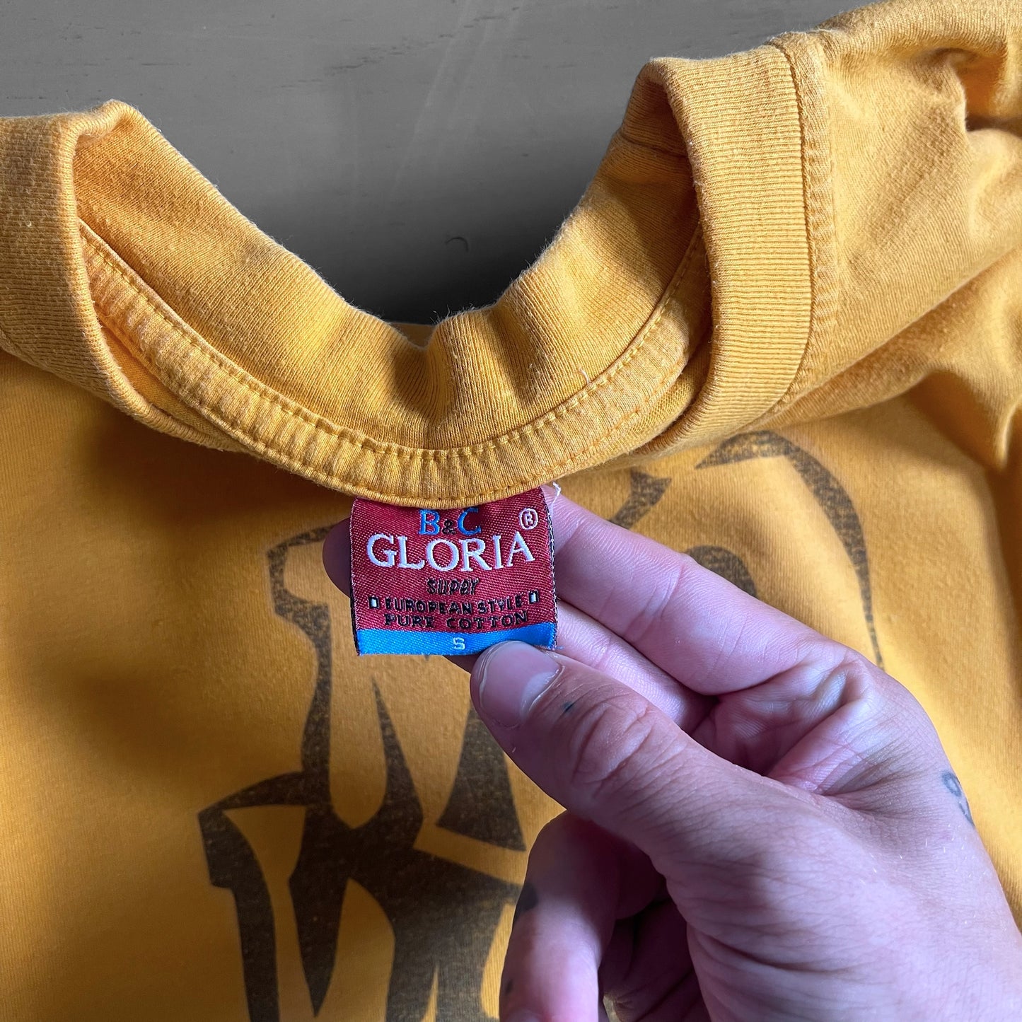 Early 2000s MO WAX T-shirt (S)