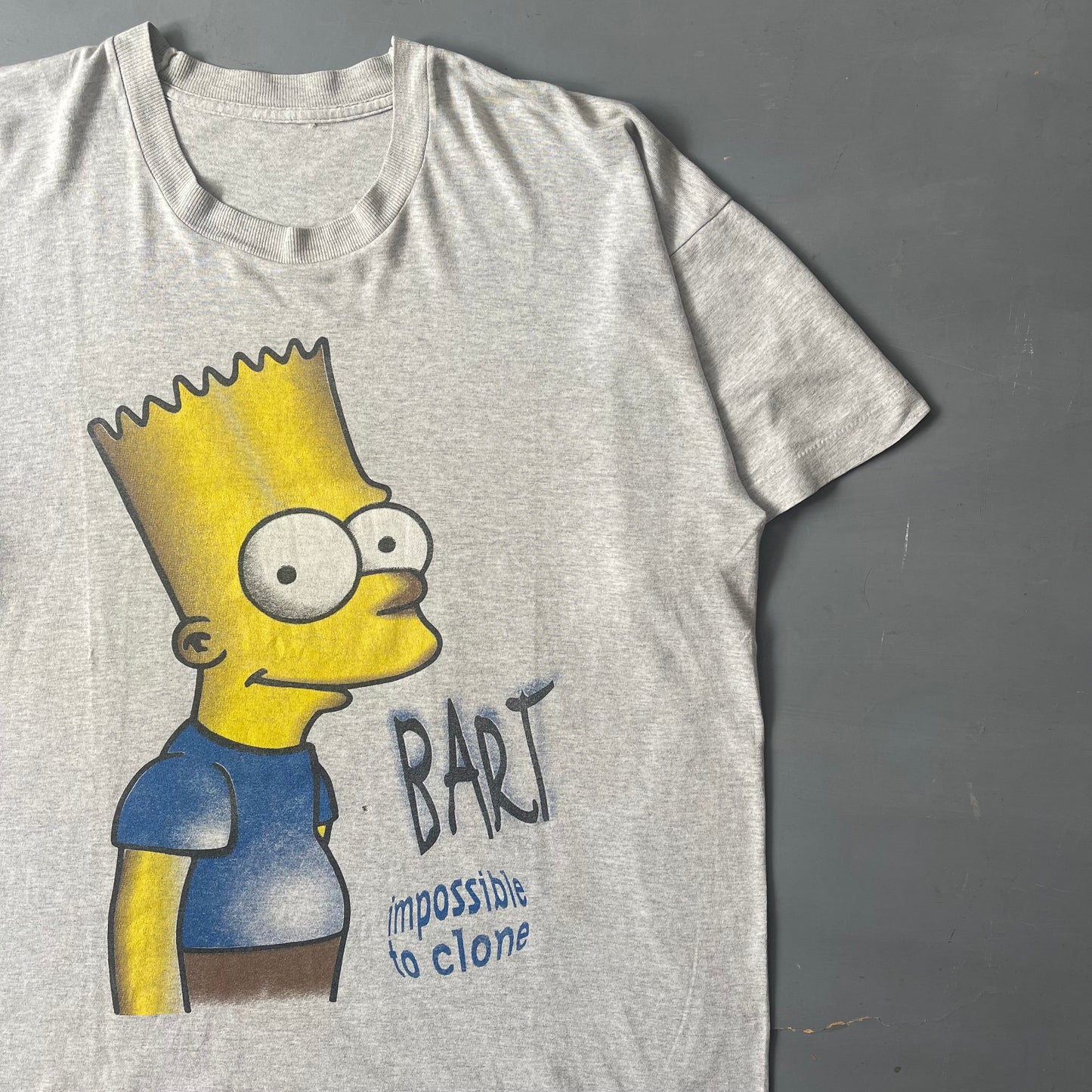 990s Bart Simpson impossible to clone T-Shirt (XL)